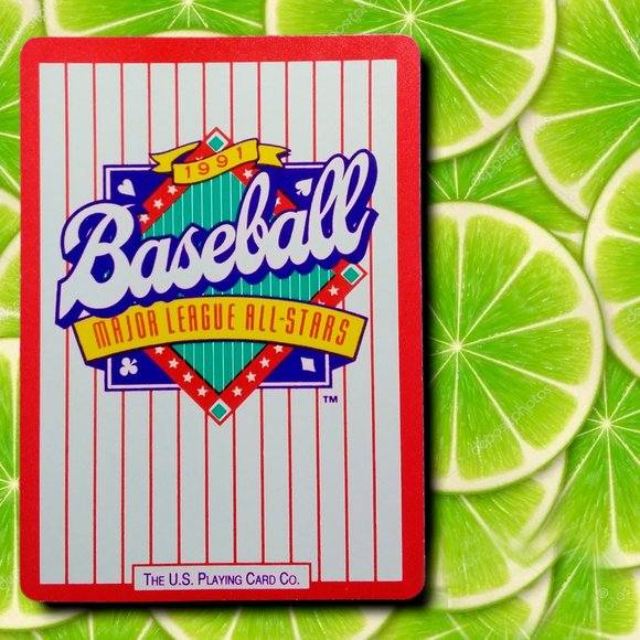 BASEBALL CARD KIRBY PUCKETT  # 4 TWINS  1991 - Picture 2 of 2